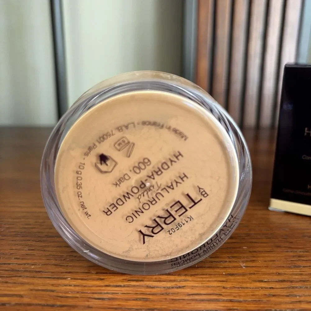 By Terry Hyaluronic Tinted Hydra-Care Setting Powder 600 Dark 10g/0.35oz New